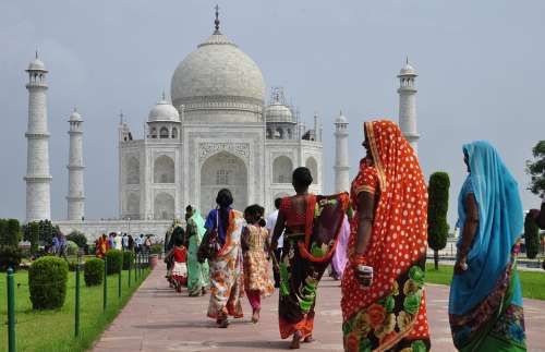 Taj Mahal India Agra Architecture Trip Mausoleum