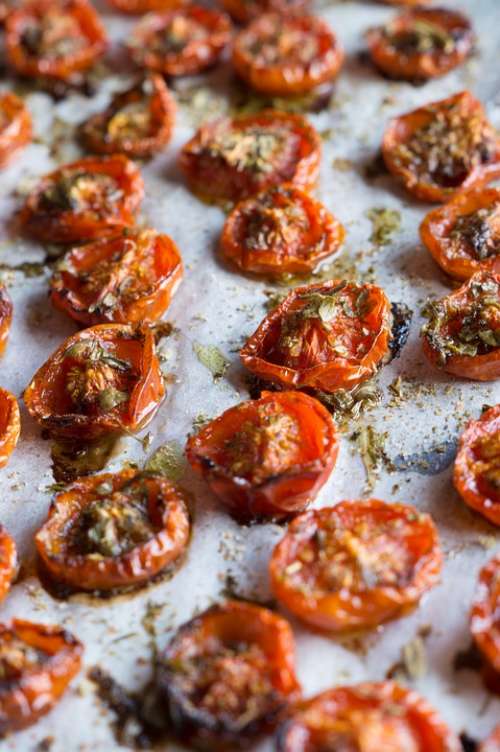 Tomatoes Red Summer Mediterranean Vegetables Eat