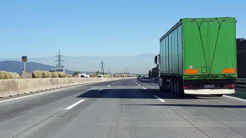 Truck Highway Traffic Road Transport Vehicles
