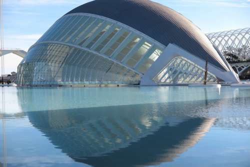 Valencia Spain Architecture Building City Tourism