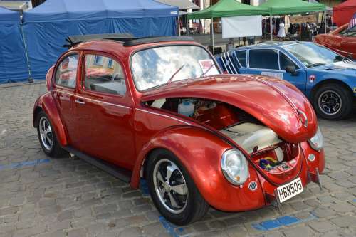 Volkswagen New Beetle Car Automobile Vehicle