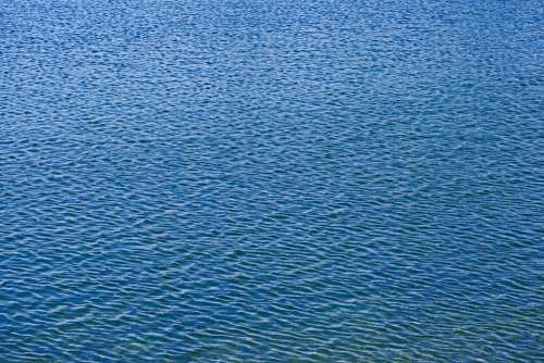 Water Wavy Blue Lake Windy Background Image