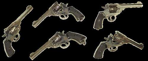 Webley Scott Mark Vi Revolver Gun Weapons Dangerous