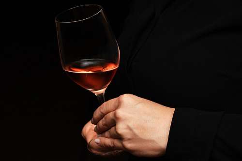 Wine Rose Wine Pink Wine Glass Wineglass Hands