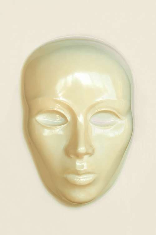 Woman Face Mask Portrait Makeup Female Model
