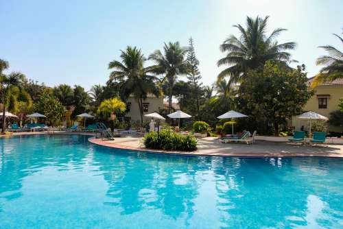 Swimming Pool in Hotel Resort
