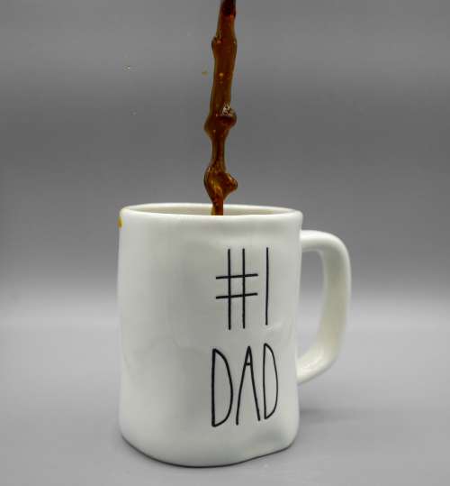 #1 Dad Coffee Mug Photo