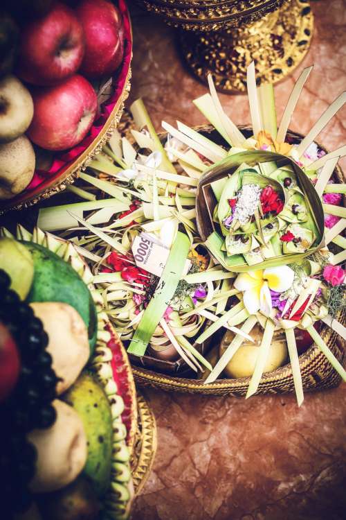 Fruit And Snack Baskets Photo