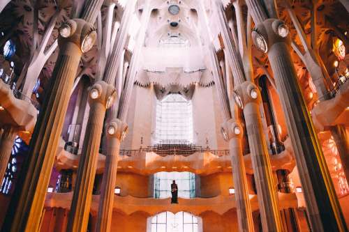 Modern Church Choir Balcony Photo