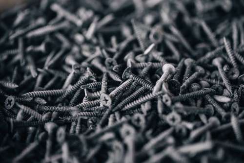 Pile Of Screws Photo