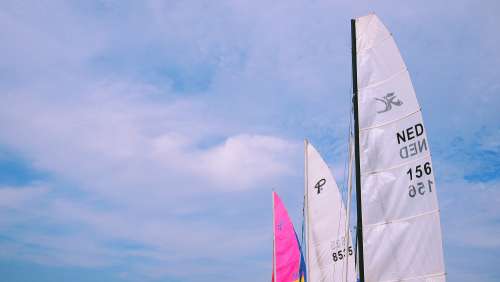 catamarans sky blue sky outdoor netherlands