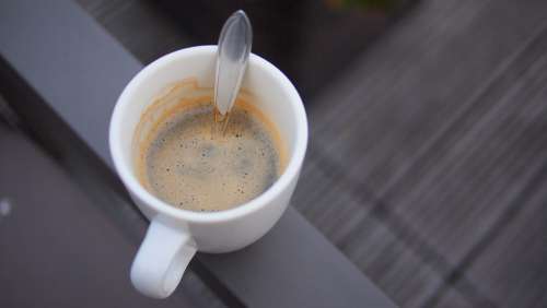 coffee cup mug outdoor terrace