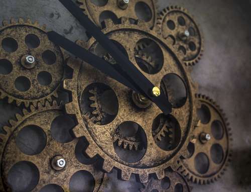 clock watch industrial time timing