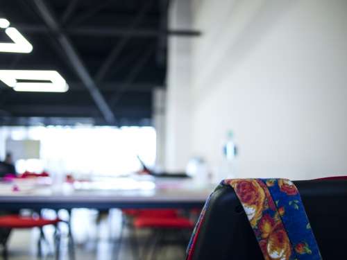 backpack startups school study empty room