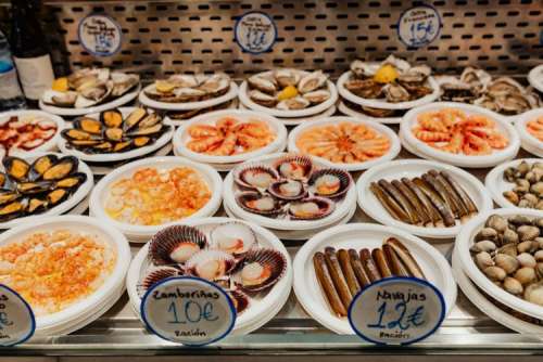 Mercado de San Miguel market, Madrid, Spain