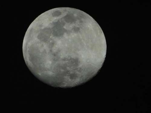 full moon lunar celestial sky space