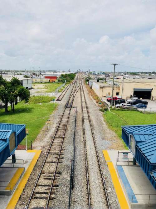 railroad tracks rails tracks 