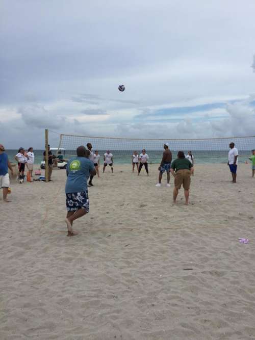 Volleyball beach