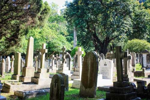 cemetery Hong_Kong death graves headstones