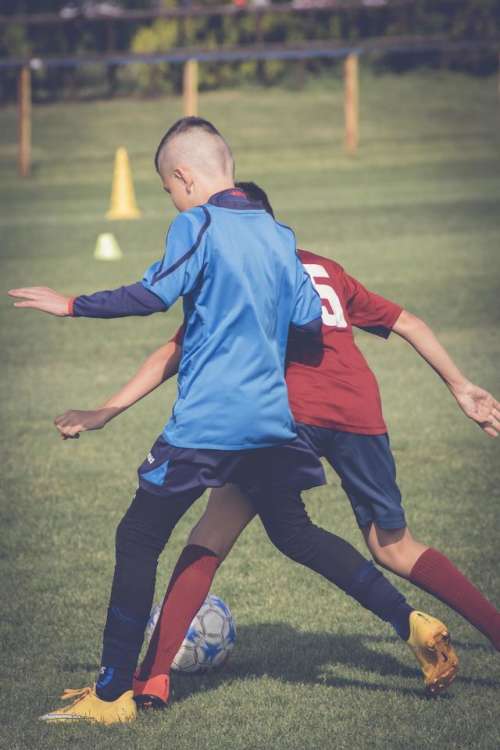 sport football kids soccer kick