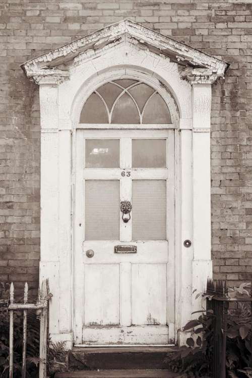 door old distressed decayed vintage