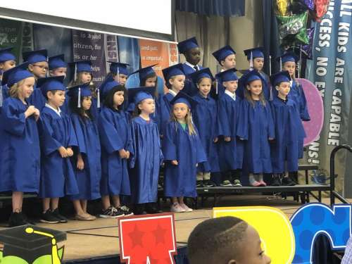 grad graduation kindergarten kindergartners school