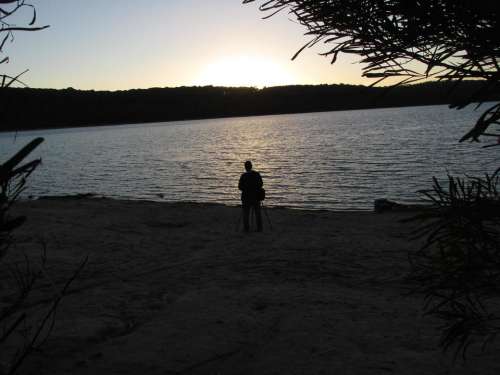 Nature Sky Lake Water Horizon