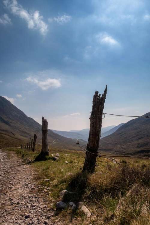 Scotland west highland scottish valley