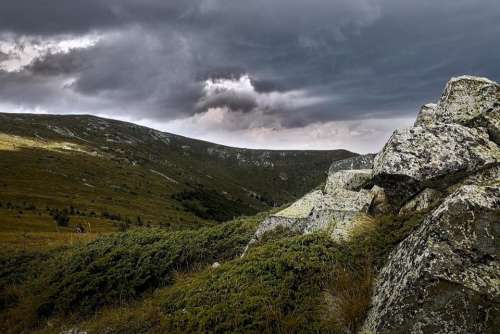 mountain rocks nature  