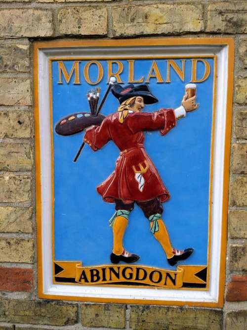 morland abingdon painter artist pub