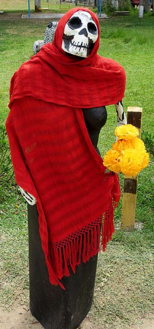 skeleton woman Day of the Dead Mexico Oaxaca