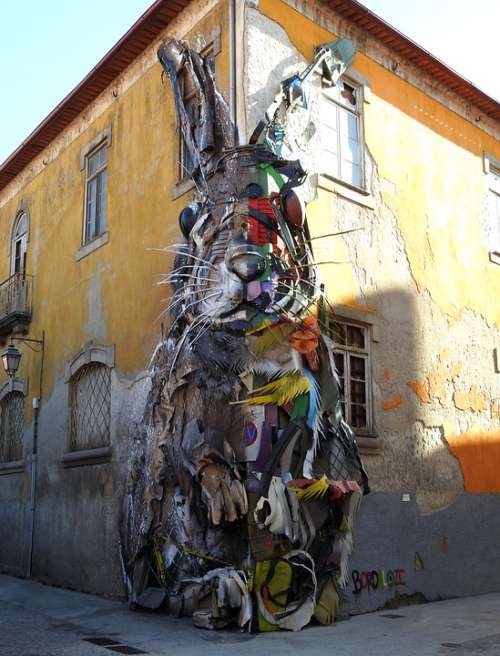 Art Recycling Sculpture Street Art