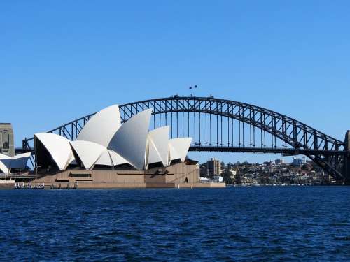 Australia Aussie Opera House Harbour Bridge