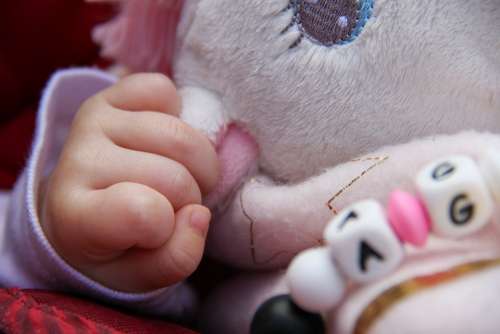 Baby Girl Plush Hand Child