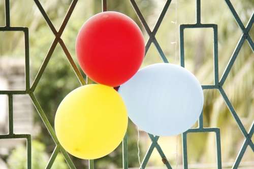 Balloons Colorful Floating Fun Celebration Colors