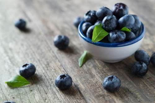Blueberries Health Vitamins Fruit Food Blue