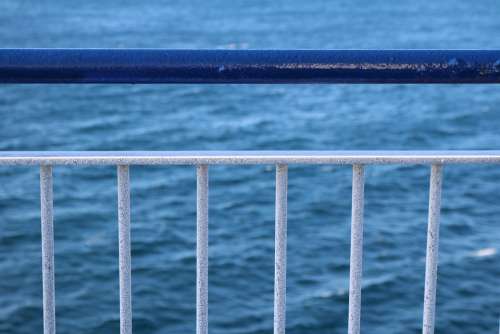 Boat Ship Handrail Ferry Sea Ocean Handrails