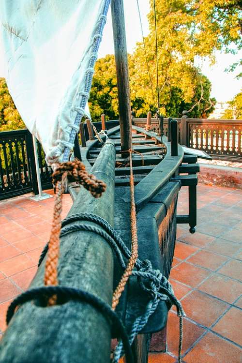 Boat Relic Fort Jesus Museum Kenya Tourism