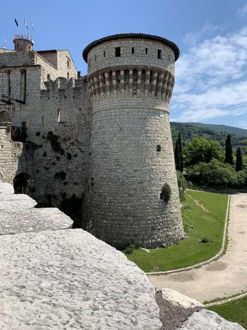 Brescia Italy Tourism Holiday Landscape Mountains