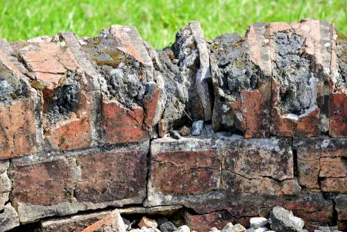 Bricks Wall Old Decay Masonry Texture Pattern