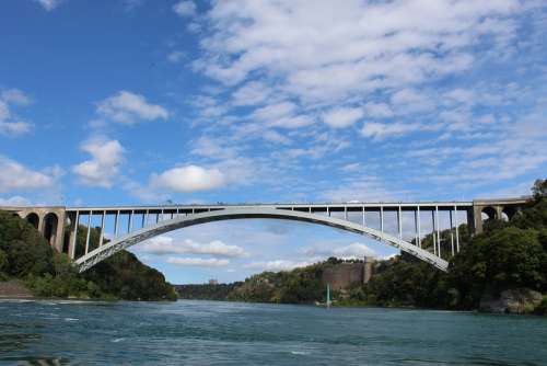 Bridge River Niagara River Architecture Landmark