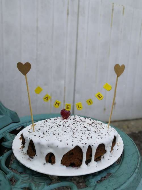 Cake Amelie Cake Topper Bunting Cake Topper