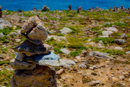 Cancun Chichenitza Mexico Beach Rocks