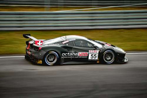 Car Racing Racing Car Ferrari Race Track Speed