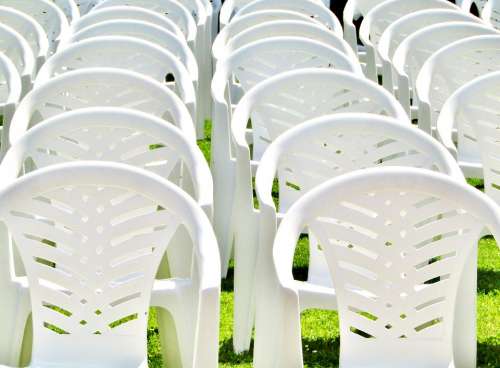 Chairs White Garden Chair Seat Series