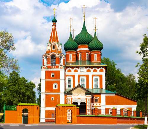 Church Cathedral Christianity Orthodoxy Yaroslavl