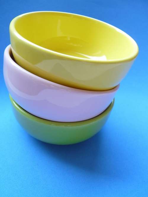 Colored Pots Ceramics Colors