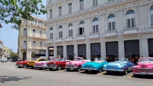 Cuba Havana City Street Car Oldcar