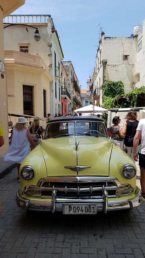 Cuba Havana City Street Car