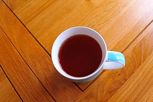 Cup Tea Mug Hot Coffee Drink Morning Lifestyle